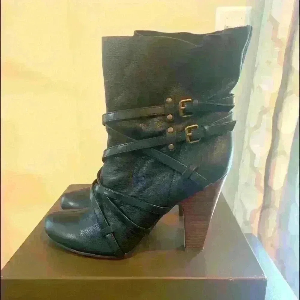 Kelly$Katie Leather Boots